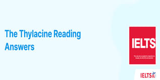 The Thylacine Reading Answers
